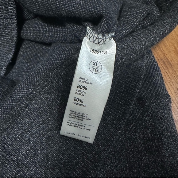 Robert graham sweater wool blend 1/4 zip - Picture 8 of 9